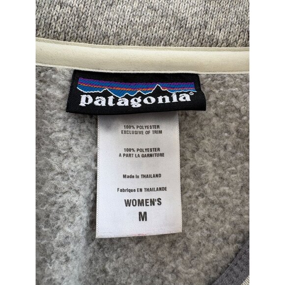 Patagonia "Better Sweater" 1/4 Zip Fleece Jacket, Women's Sz Medium - Picture 5 of 7